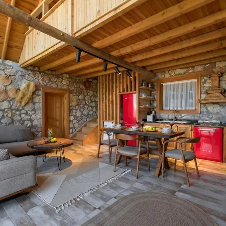 Lueks Dinlenme Selale Kaydirak Havuzu Manzaralar Villa Fethiye